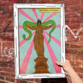 Fountain Square Cincinnati Ohio Medusa Art Print