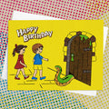 Johnny’s Toys Castle Key and Birthday Card