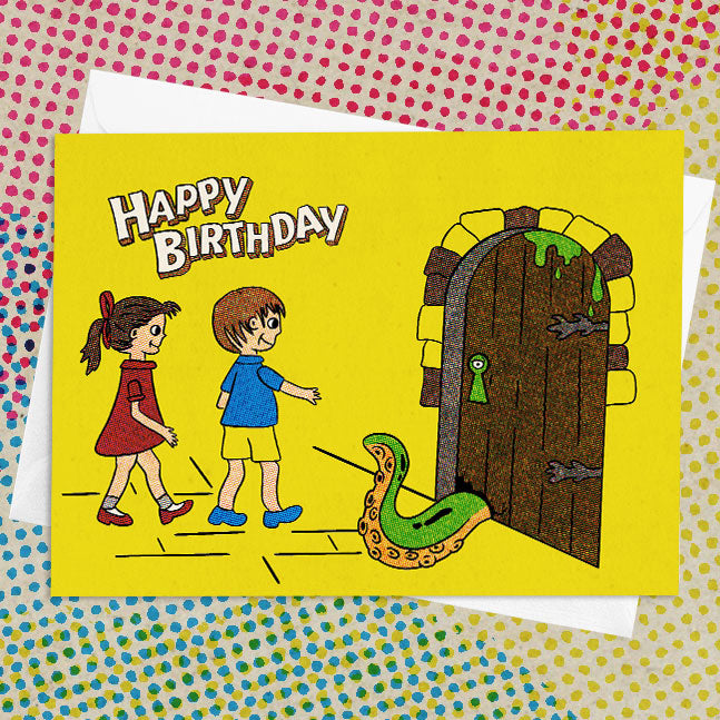 Johnny’s Toys Castle Key and Birthday Card