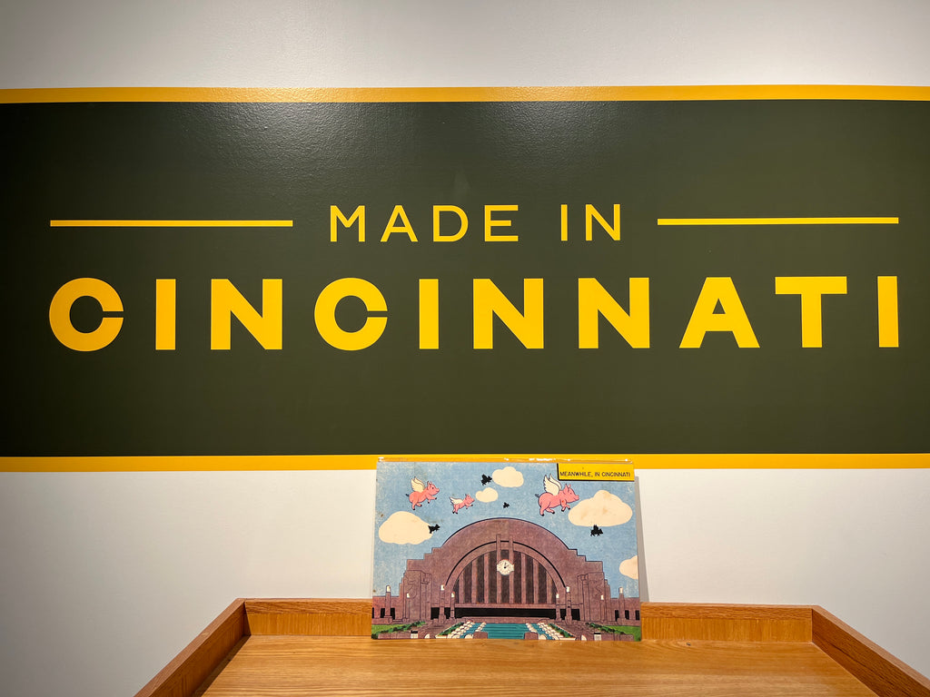 Cincinnati Union Terminal Flying Pig Art Print